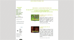Desktop Screenshot of juegosbraintraining.com